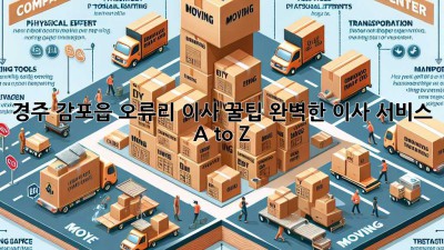 경주 감포읍 오류리 이사 꿀팁🍯: 완벽한 이사 서비스 A to Z